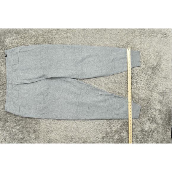 PUMA Gray Cotton Blend Jogger Pants 2XL Sweats Gym Run Pockets - Picture 5 of 8